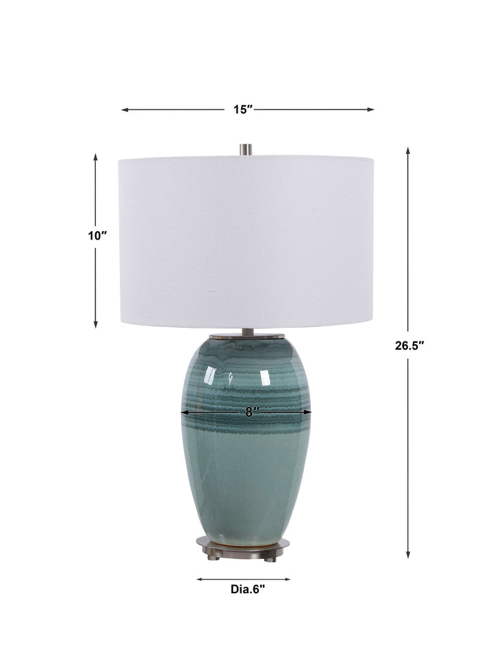 Caicos - Table Lamp - Teal