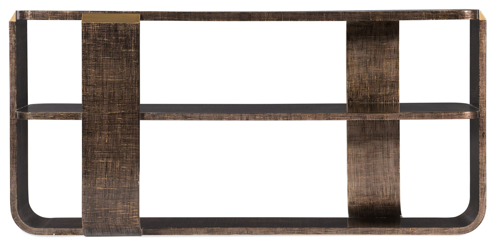 Melange - Edmun Sofa Table - Dark Brown