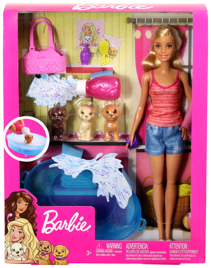 Barbie Puppy Bath Time