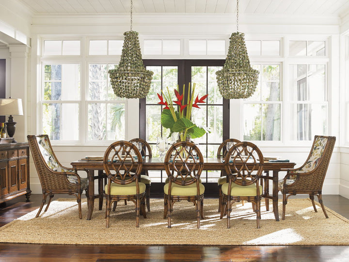 Bali Hai - Fisher Island Rectangular Dining Table - Dark Brown