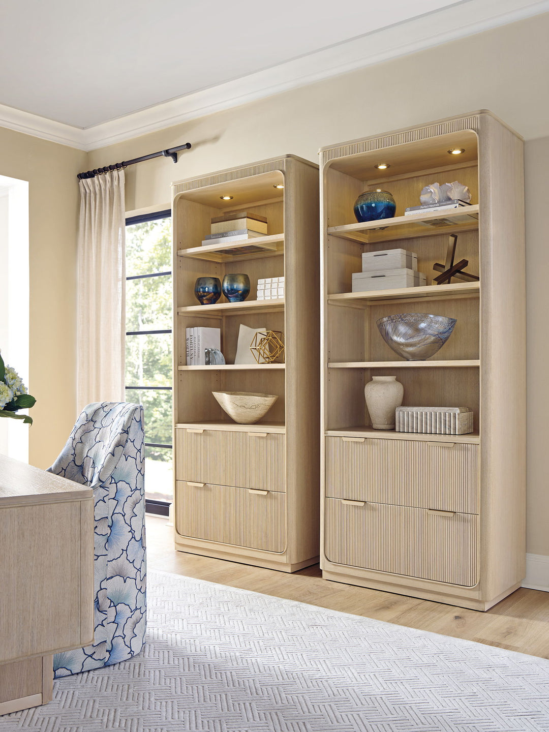 Montreux - Montreux Bookcase - Light Brown