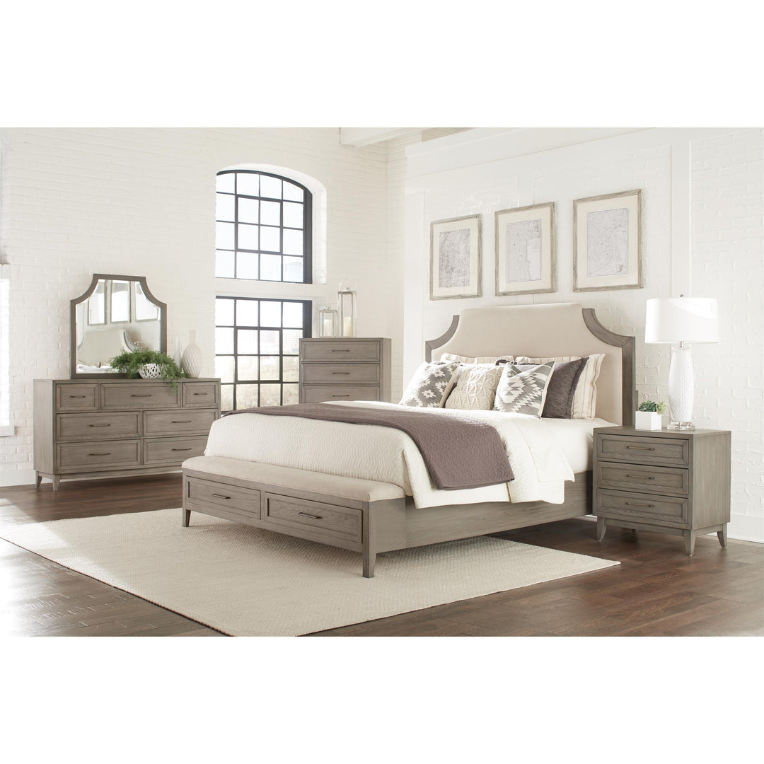 Vogue - Five Drawer Chest - Gray Wash