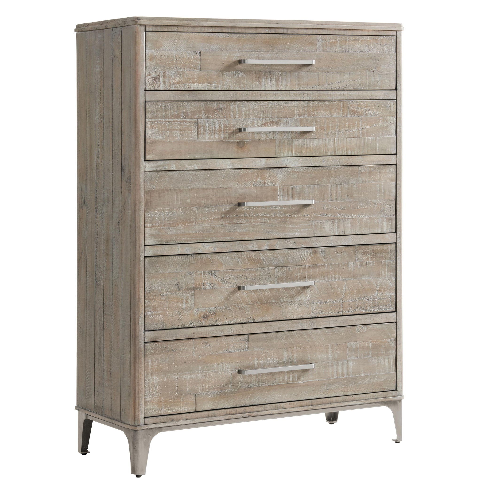 Intrigue - 5 Drawer Chest - Light Brown