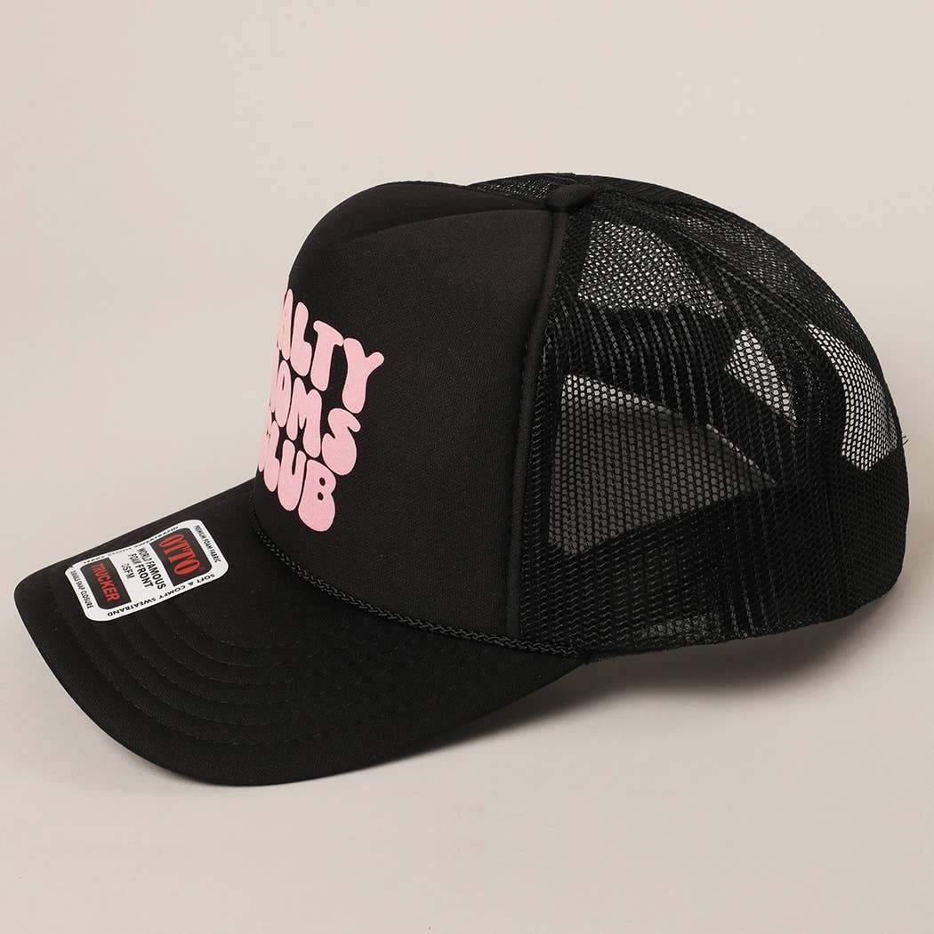 Salty Moms Club Printed Mesh Back Trucker Hat