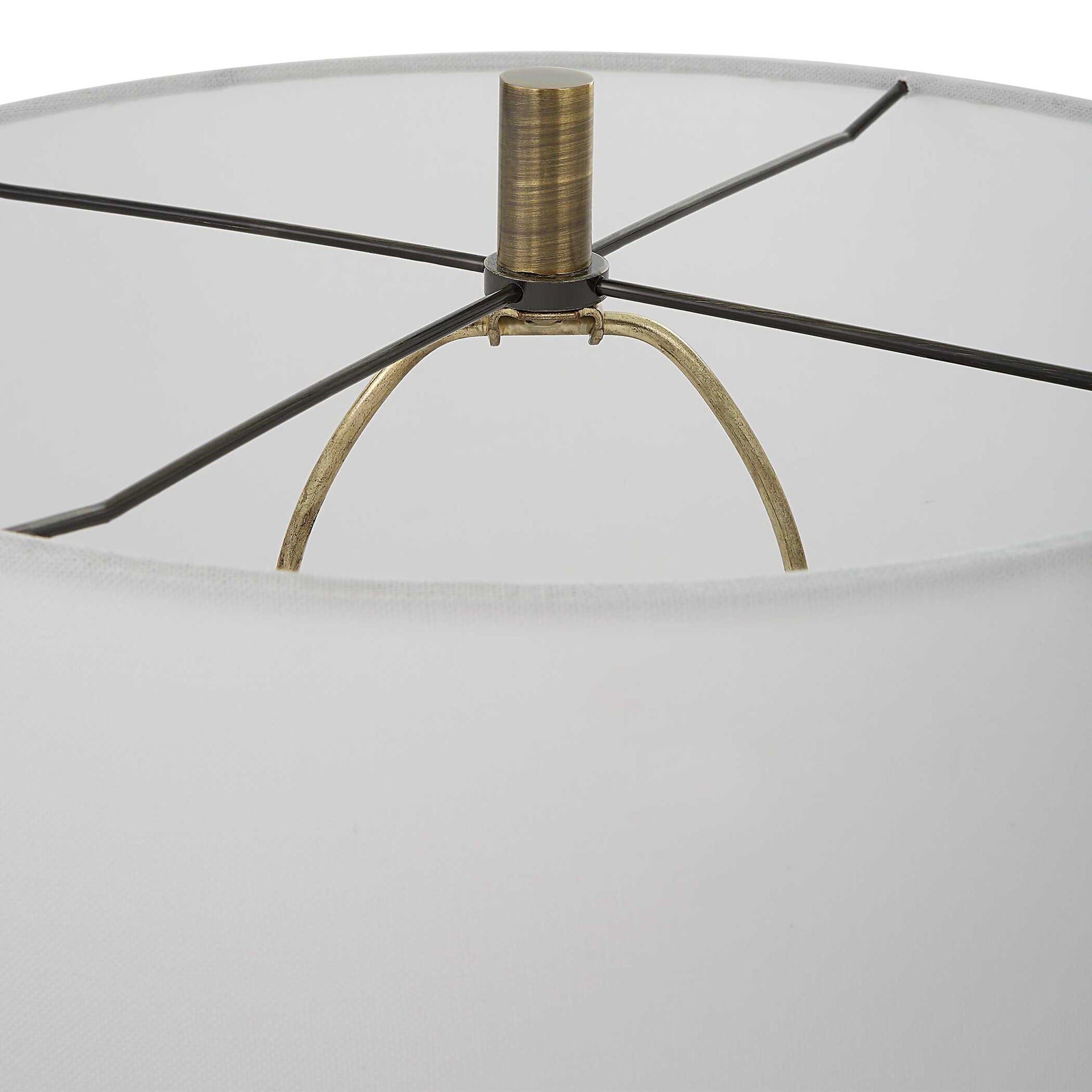 Annora - Glossy Table Lamp - White