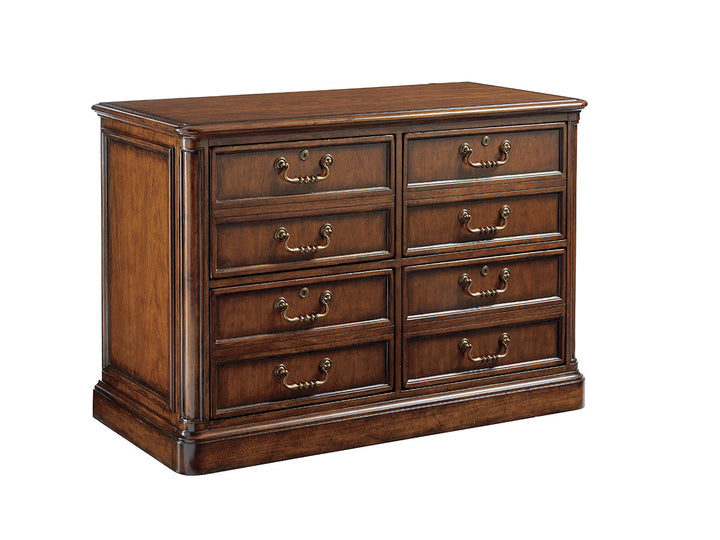Richmond Hill - Lanier File Chest - Dark Brown