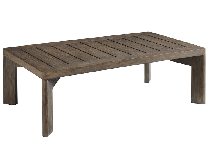 La Jolla - Rectangular Cocktail Table - Dark Brown