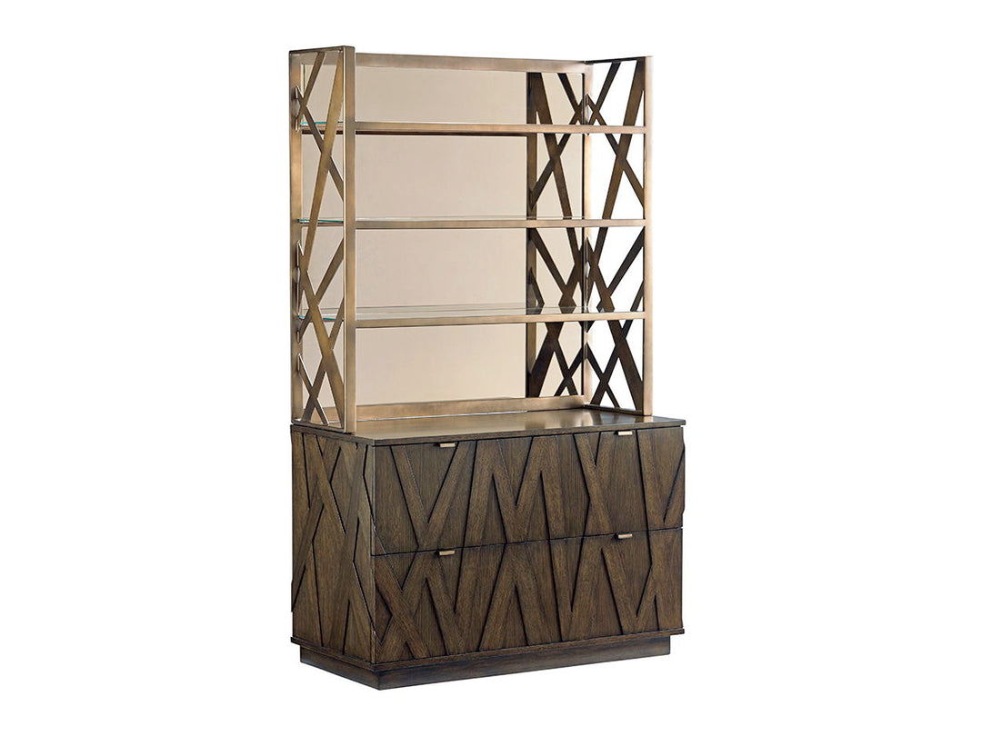 Cross Effect - Prism File Chest - Dark Brown