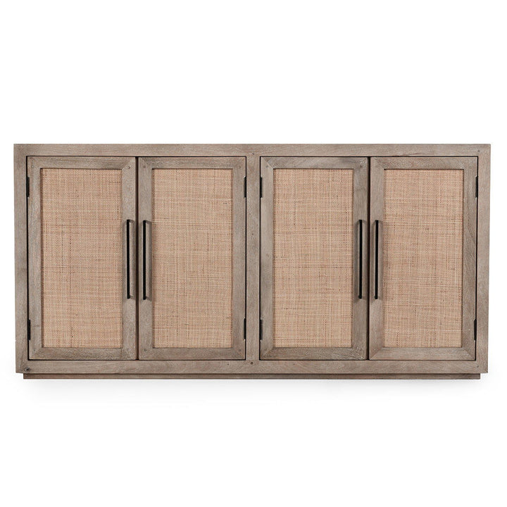 Jensen - 4 Door Cabinet - Taupe