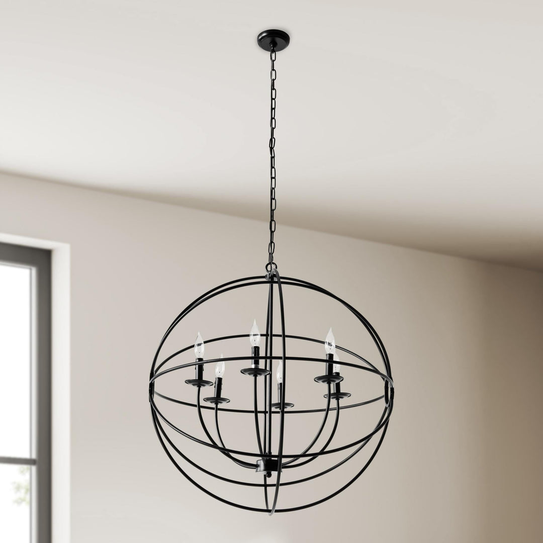 Derince - Iron Chandelier