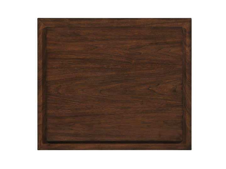 Silverado - Alvarado Rectangular End Table - Dark Brown