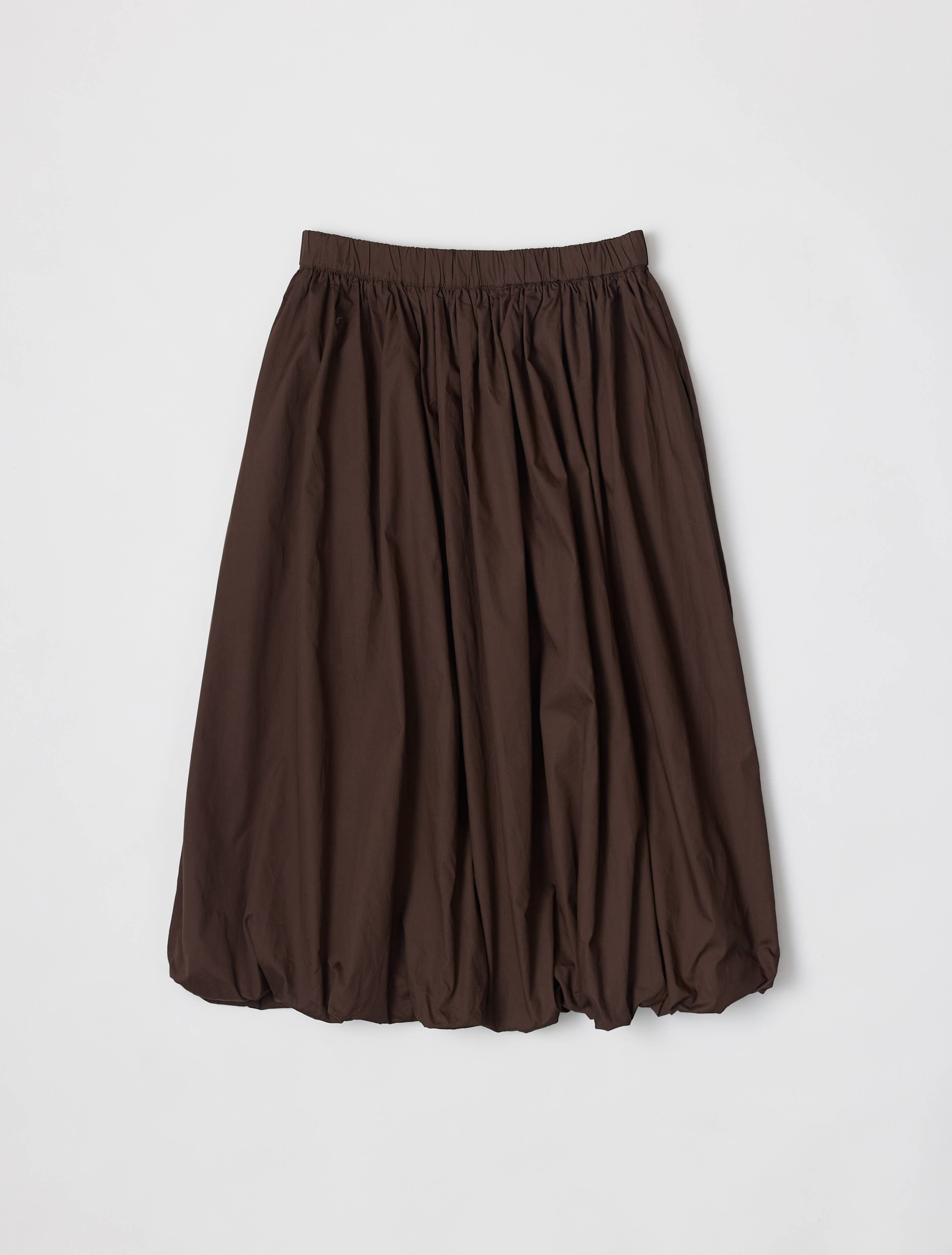 The Bella Skirt | Midi Bubble Skirt: BLACK / LARGE