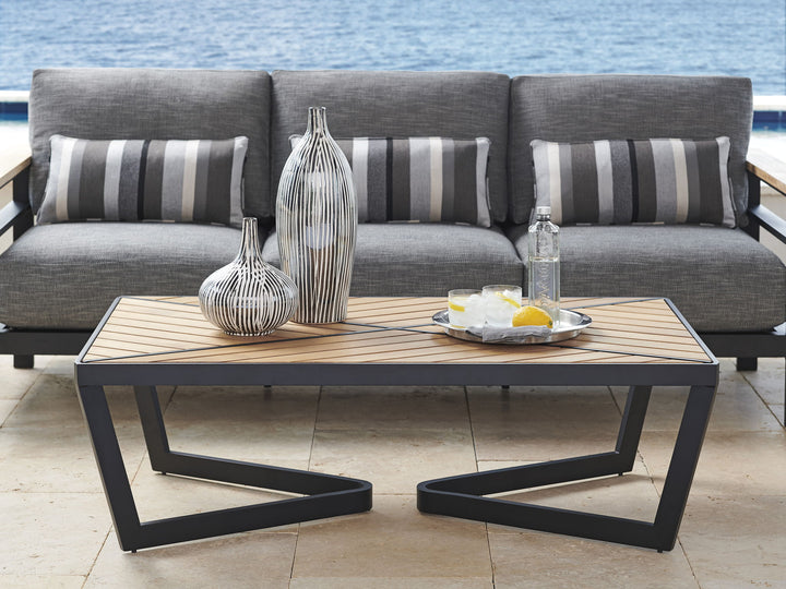 South Beach - Rectangular Cocktail Table - Dark Gray