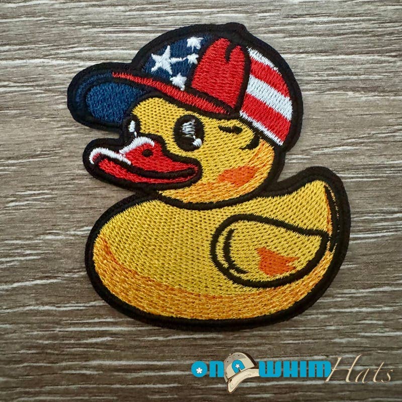 USA Jeep Duck Iron-On Patch
