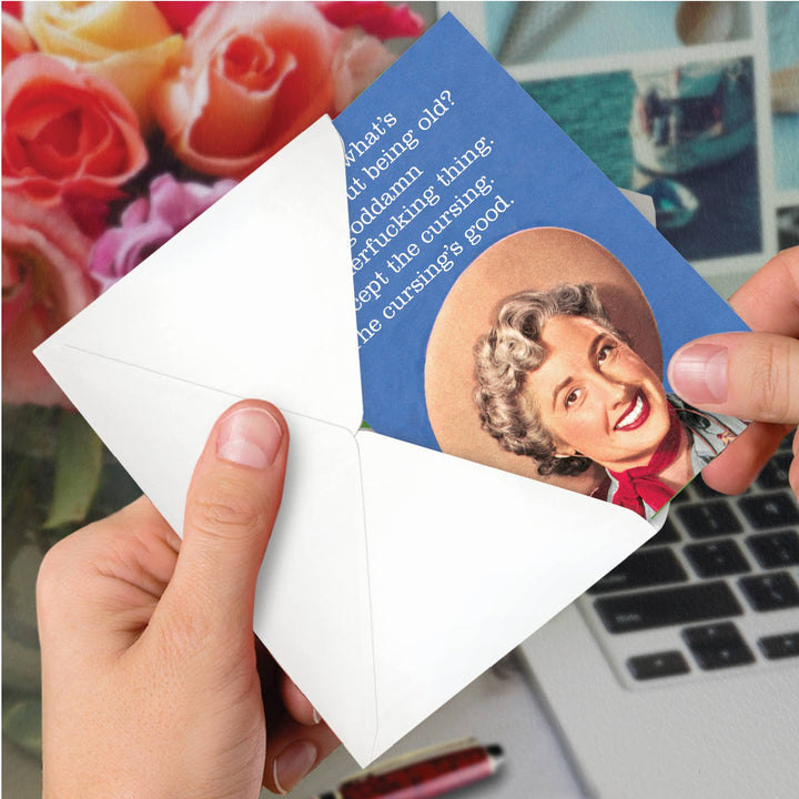 Birthday Card - Cursing Is Good