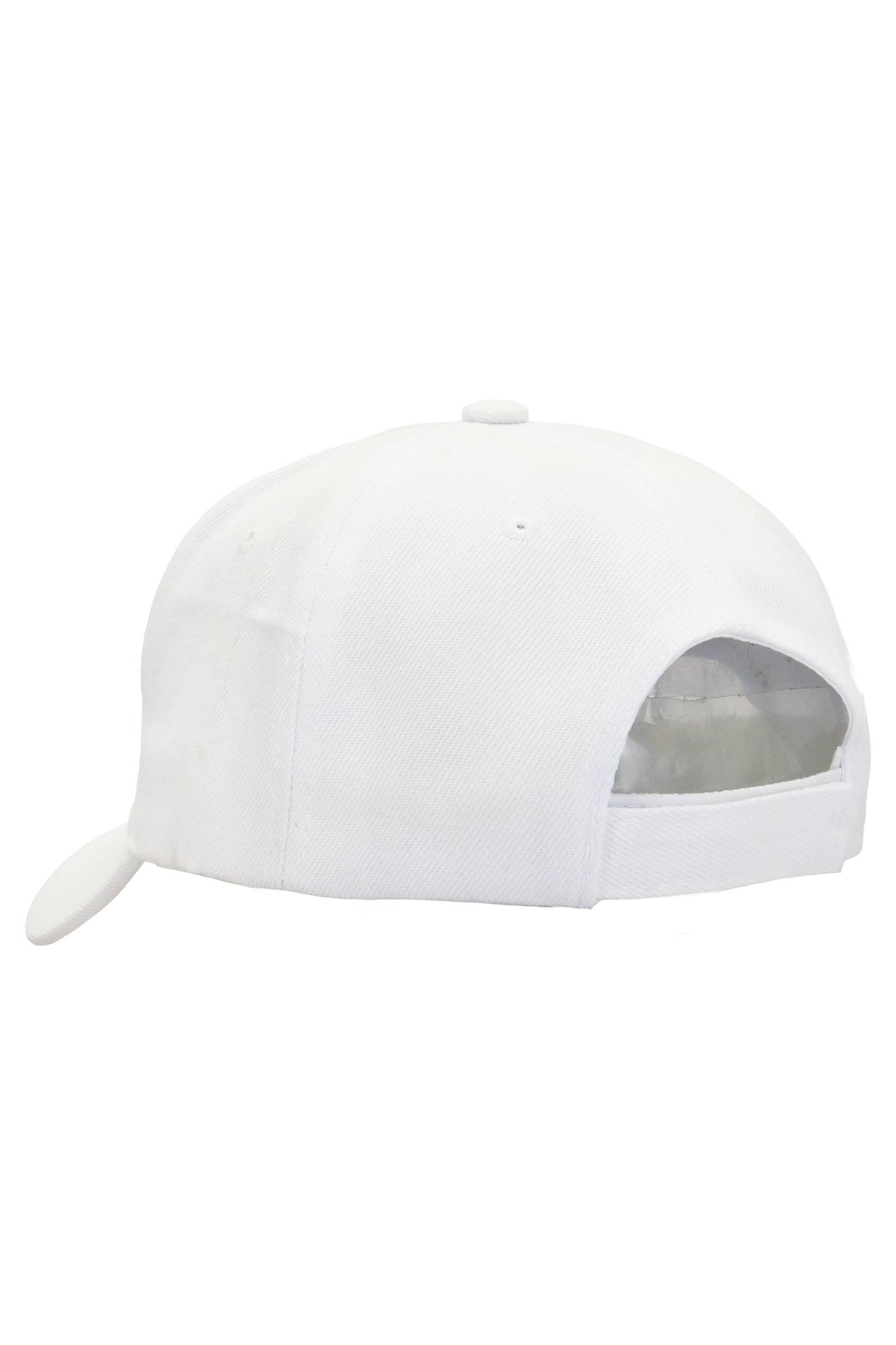 Blank Twill Acrylic Velcro Back Baseball Cap