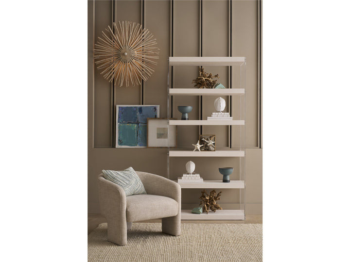 Kenzi - Accent Chair - Gray / White