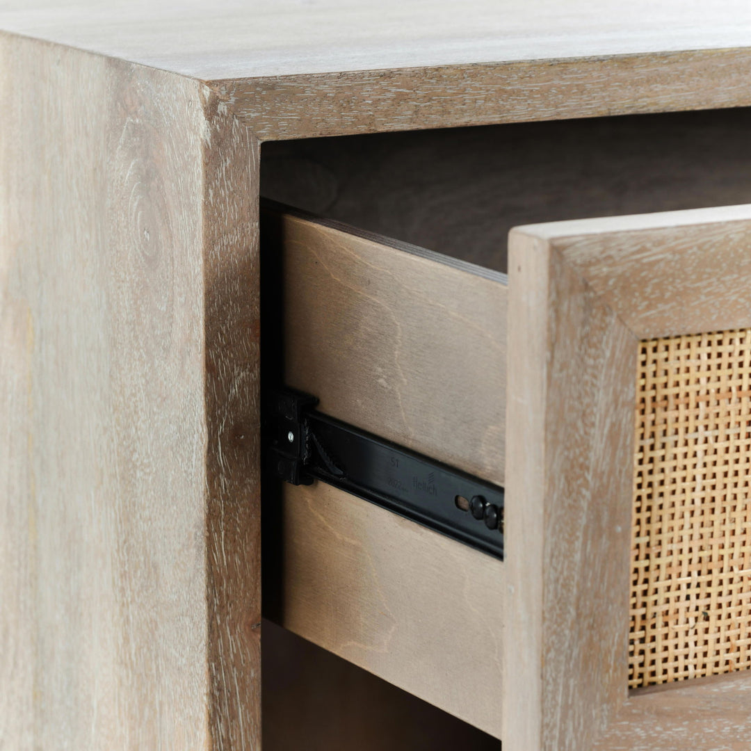 Jensen - 1 Drawer Nightstand - Taupe