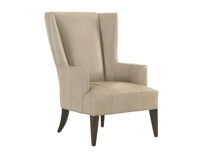 Macarthur Park - Brockton Leather Wing Chair - Light Brown