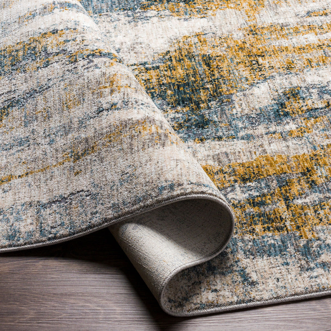 Ladoga - Modern 9 X 12 Rug - Pearl Silver
