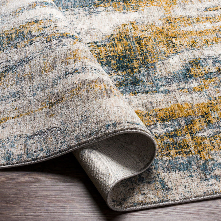 Ladoga - Modern 9 X 12 Rug - Pearl Silver