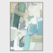 Elder - 40" x 60" Painting Art by Buddy Whitlock - Blue / Green