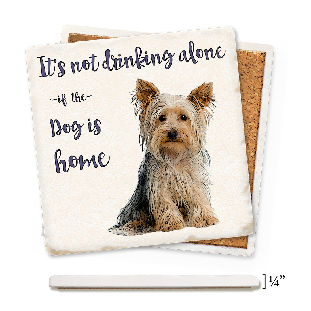 Economy Coaster - It's Not Drinking Alone Dog