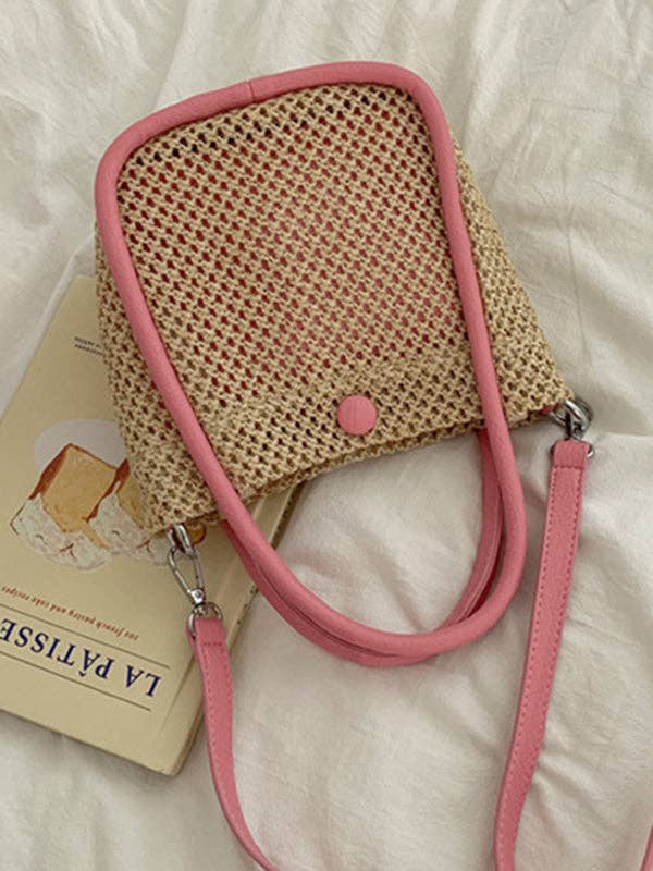 Original Creation Weave Bags Accessories: BROWN / One_size
