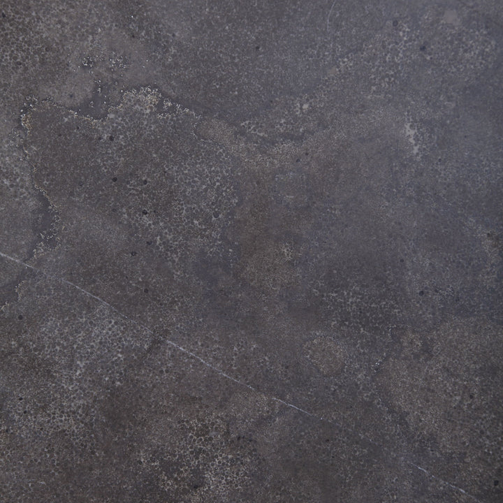Jessenia - Stone Accent Table - Dark Gray