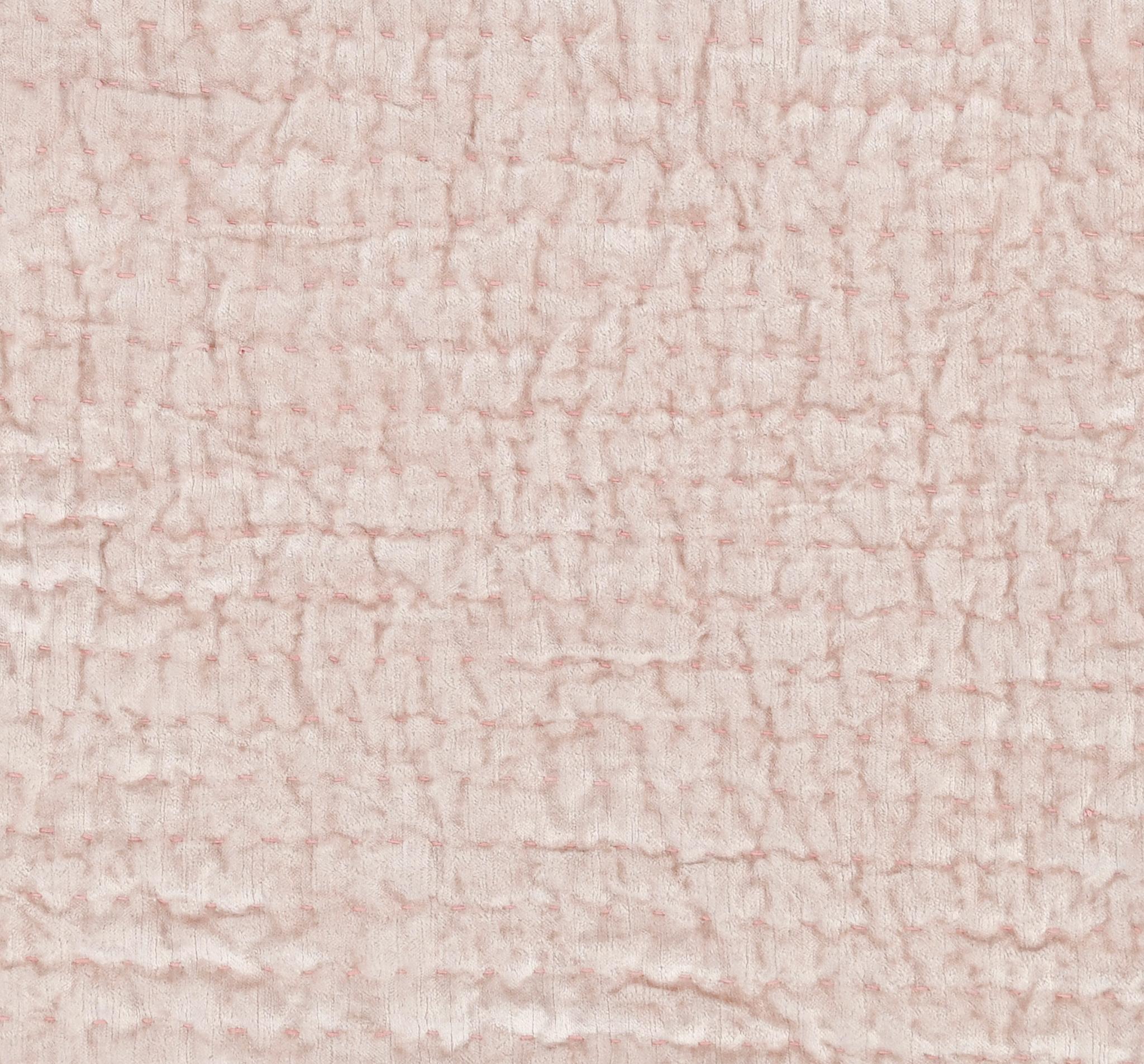 Bari - Velvet Quilt - Bliss Pink