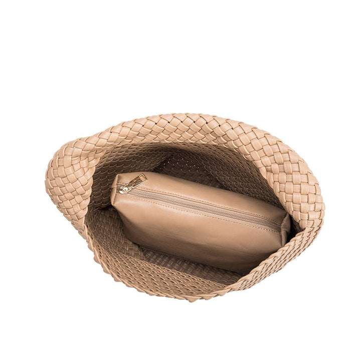 Johanna Nude Recycled Vegan Shoulder Bag Pre-Order 1/30