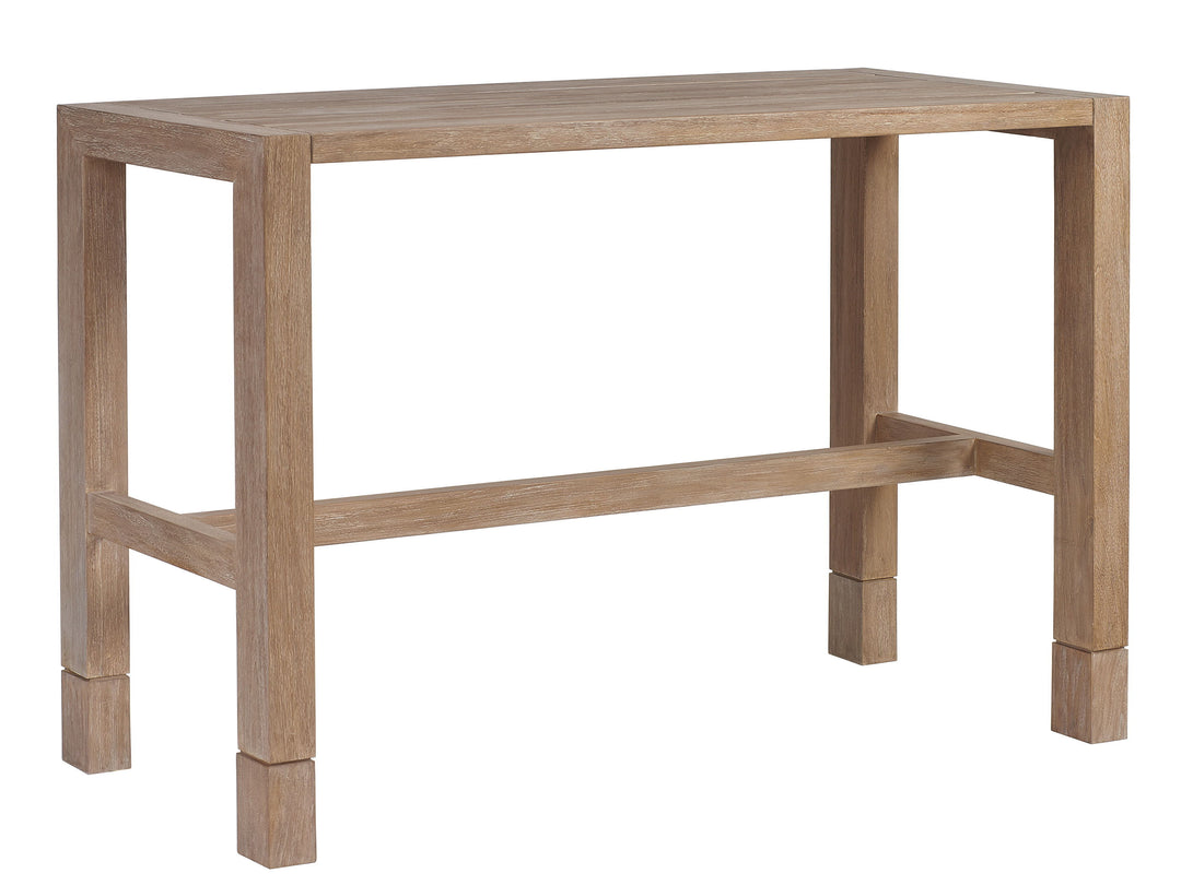 Stillwater Cove - High/Low Bistro Table - Dark Brown