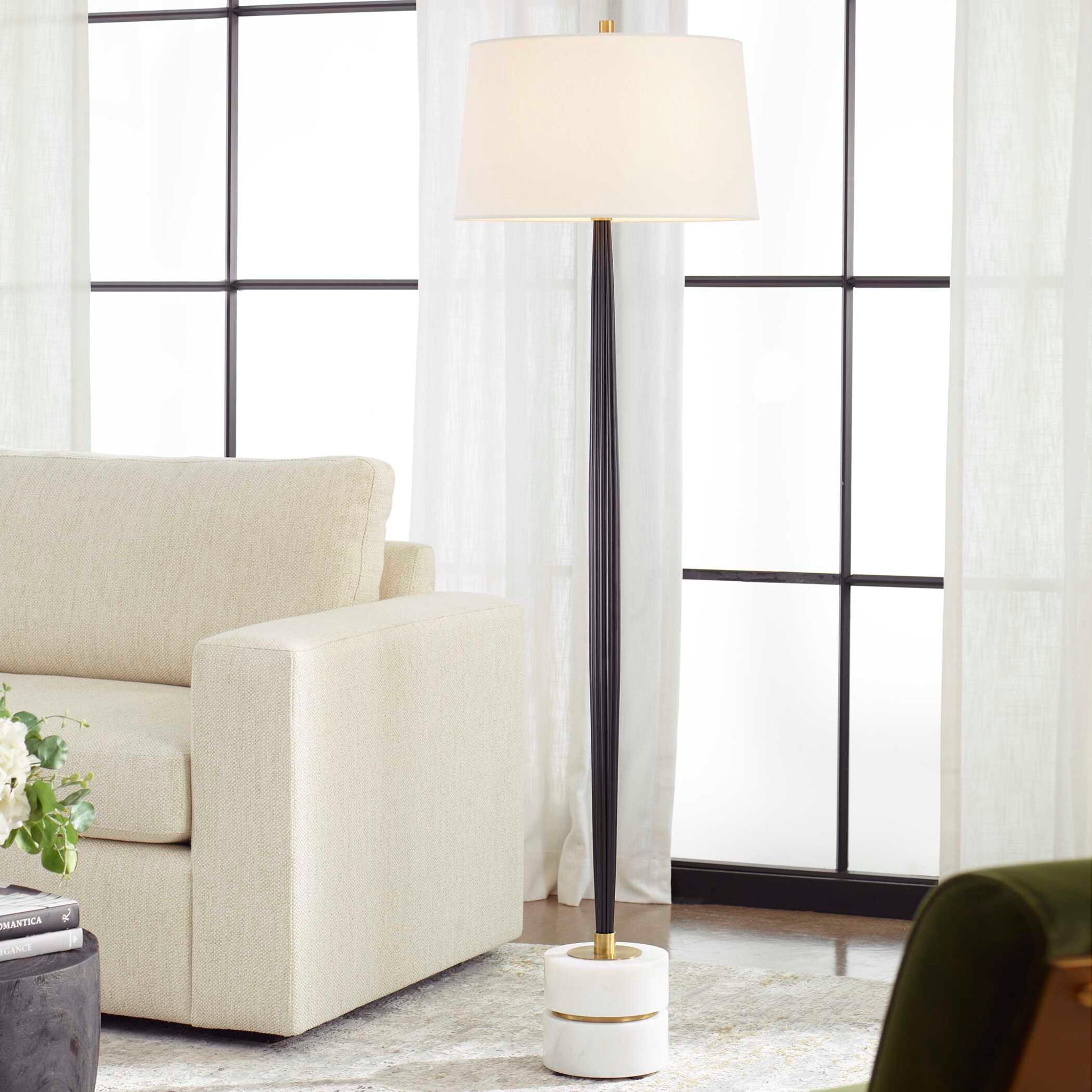 Miraz - Floor Lamp - Black