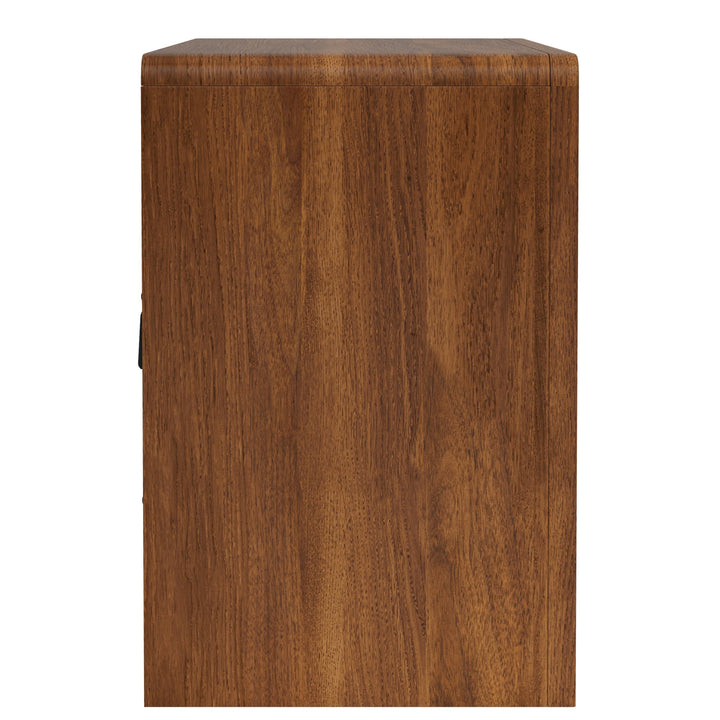 Elsie - Two Drawer Nightstand - Dark Brown