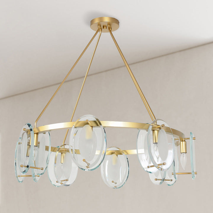 Gina - Chandelier - Gold