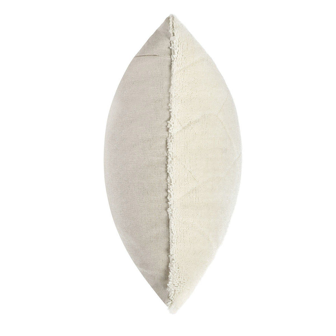 Renewed - 22" x 22" RN Mercer Pillow - Ivory