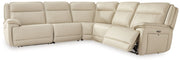Double Deal - 5 Piece Reclining Sectional