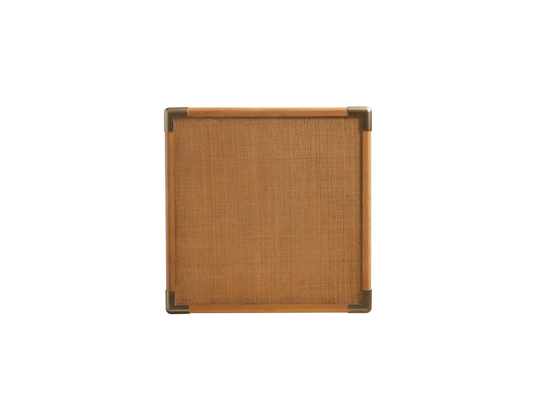 Laguna - Sapphire Woven Trunk End Table - Light Brown