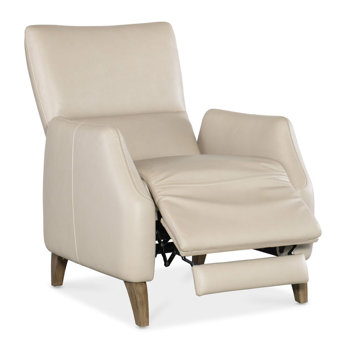 Rumero - Press Back Recliner - White