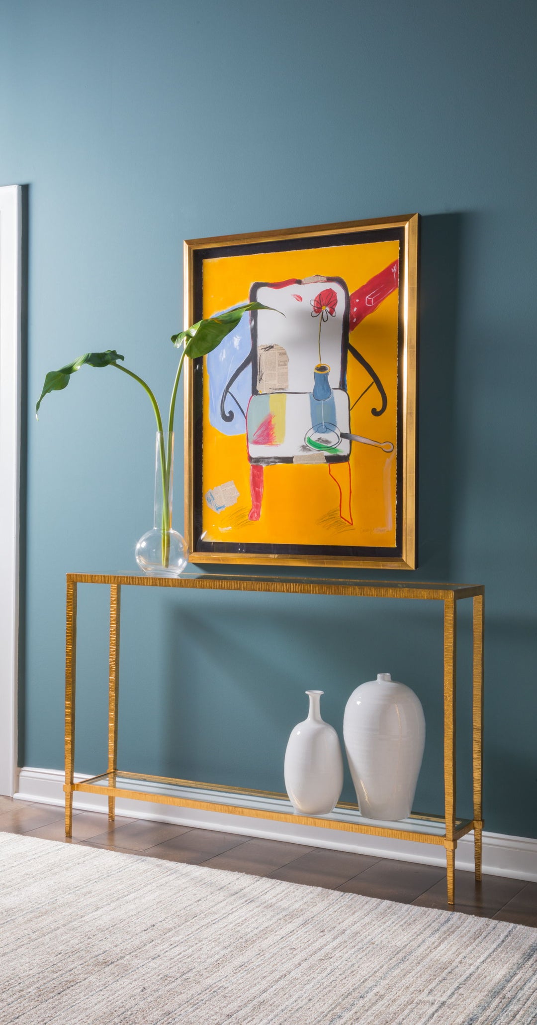 Metal Designs - Claret Console