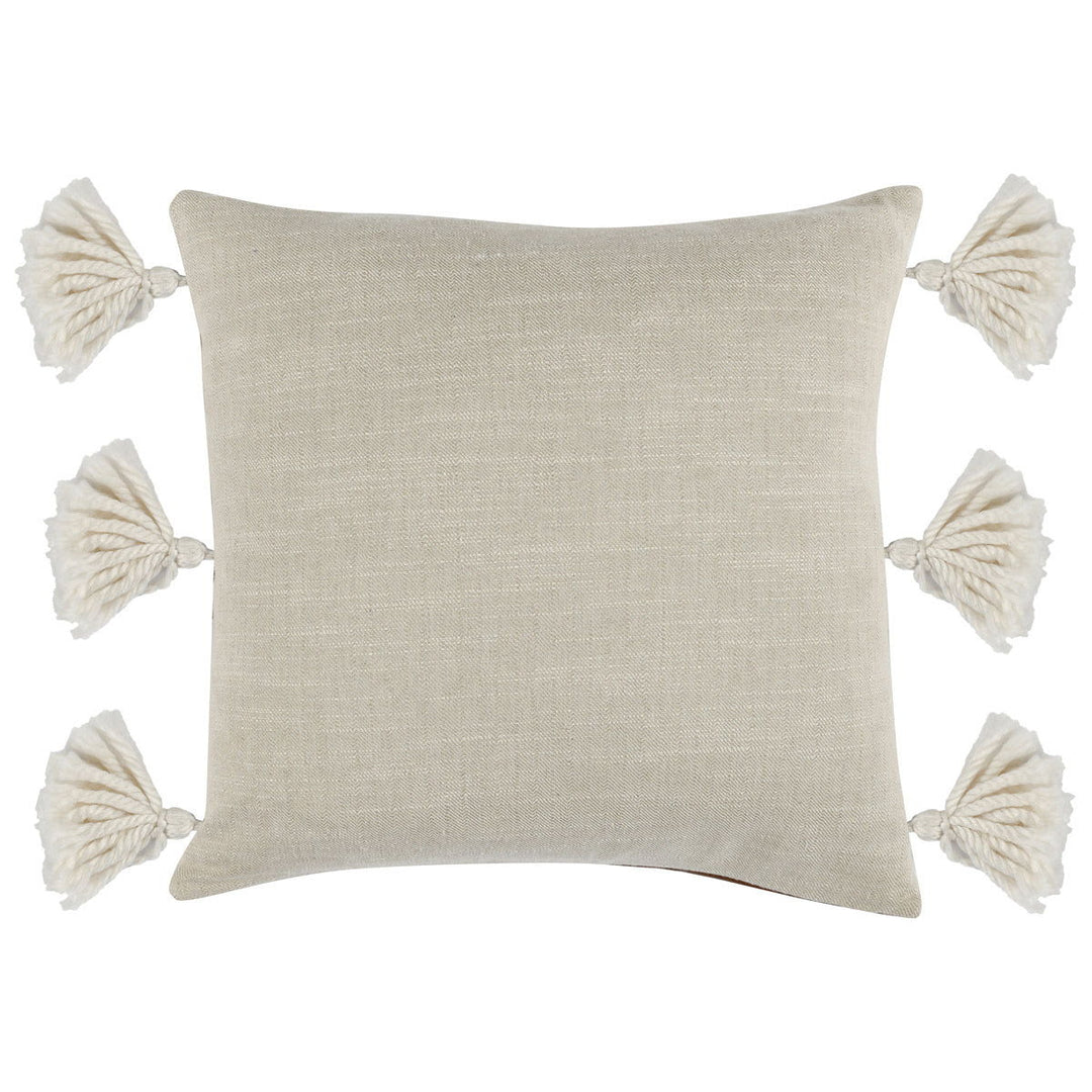 La Dolce Vita - DV Ezekiel Vegan Leather Pillow - Brown