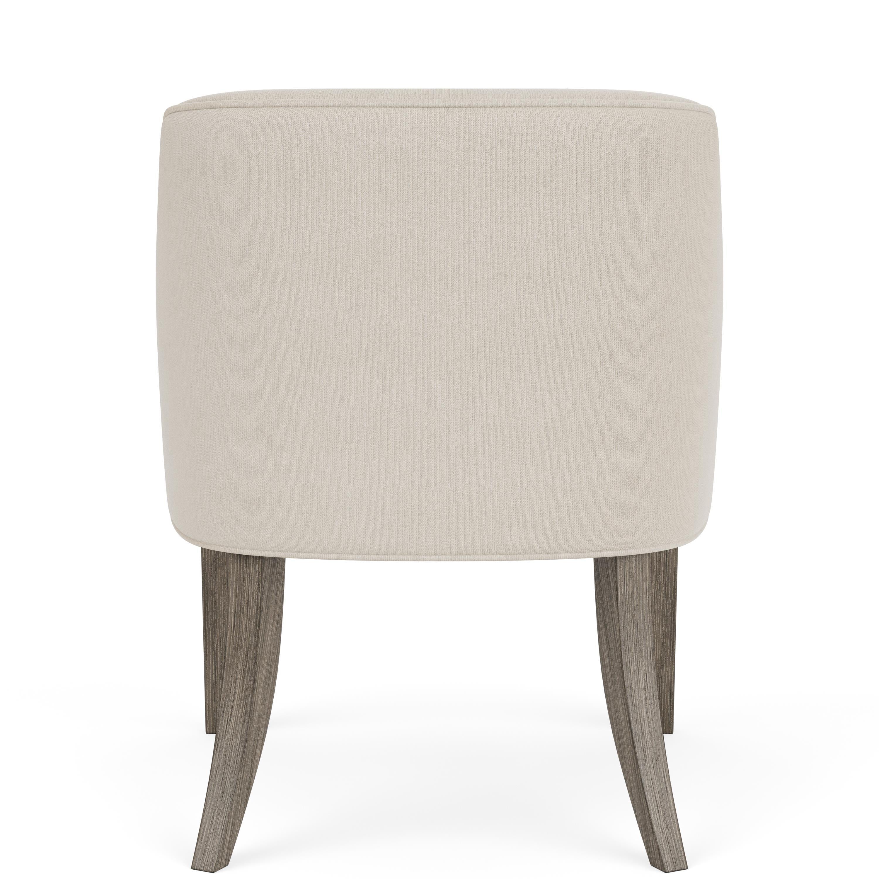Sariel - Upholstered Host Chair (Set of 2) - Gray