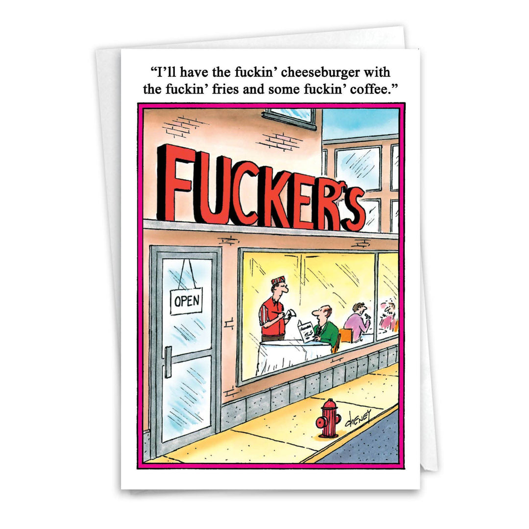 Birthday Card - F%!kers