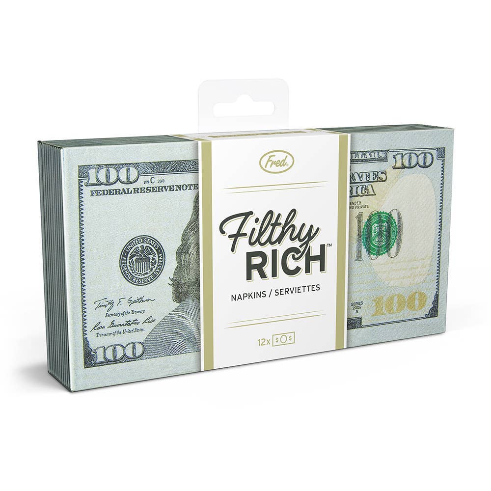 Filthy Rich - Cocktail Napkins - 12