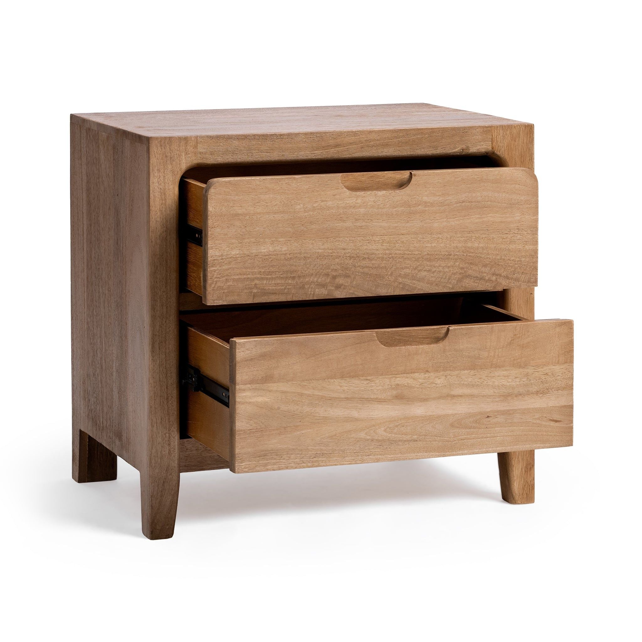 Laguna - 2 Drawer Nightstand - Natural Maple