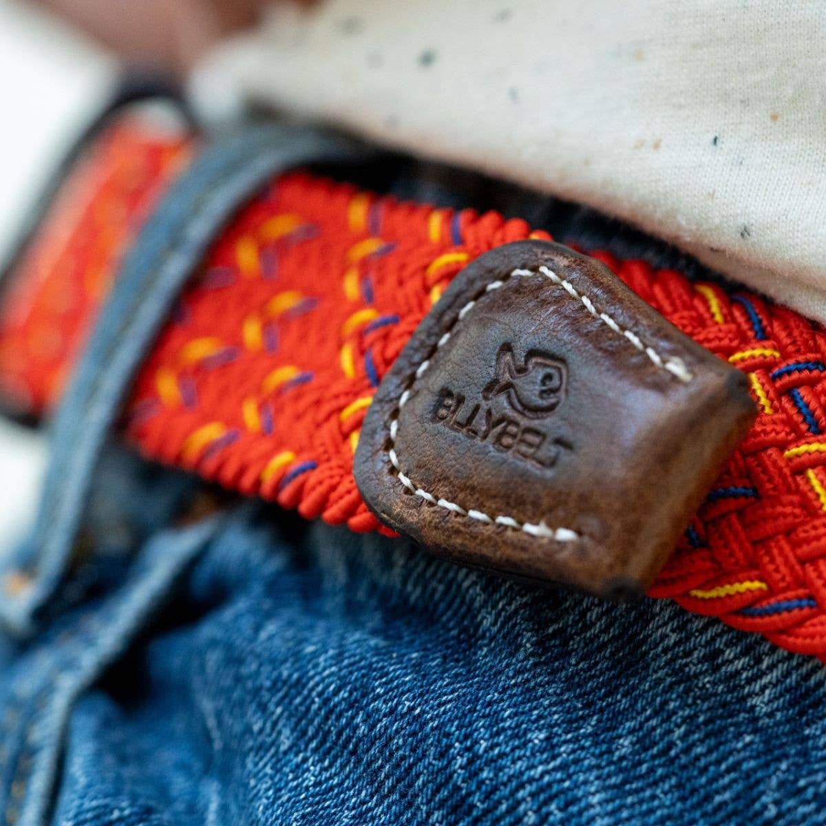 Fuego elastic braided belt: Size 1