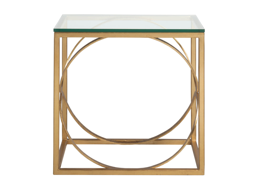 Metal Designs - Ellipse Rectangular End Table