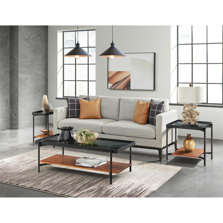 Lennox - Rectangular Side Table - Rosewood