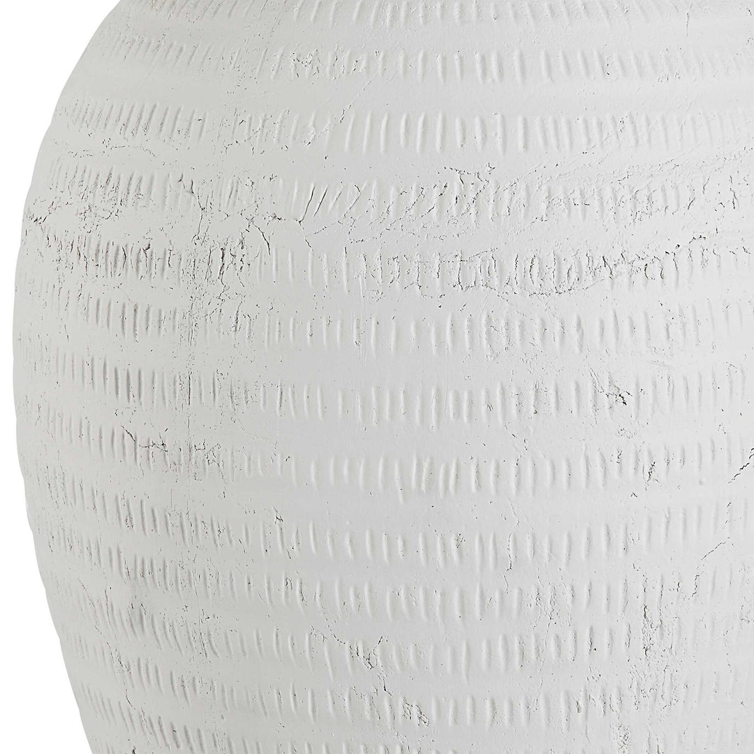Reyna - Chalk Table Lamp - White