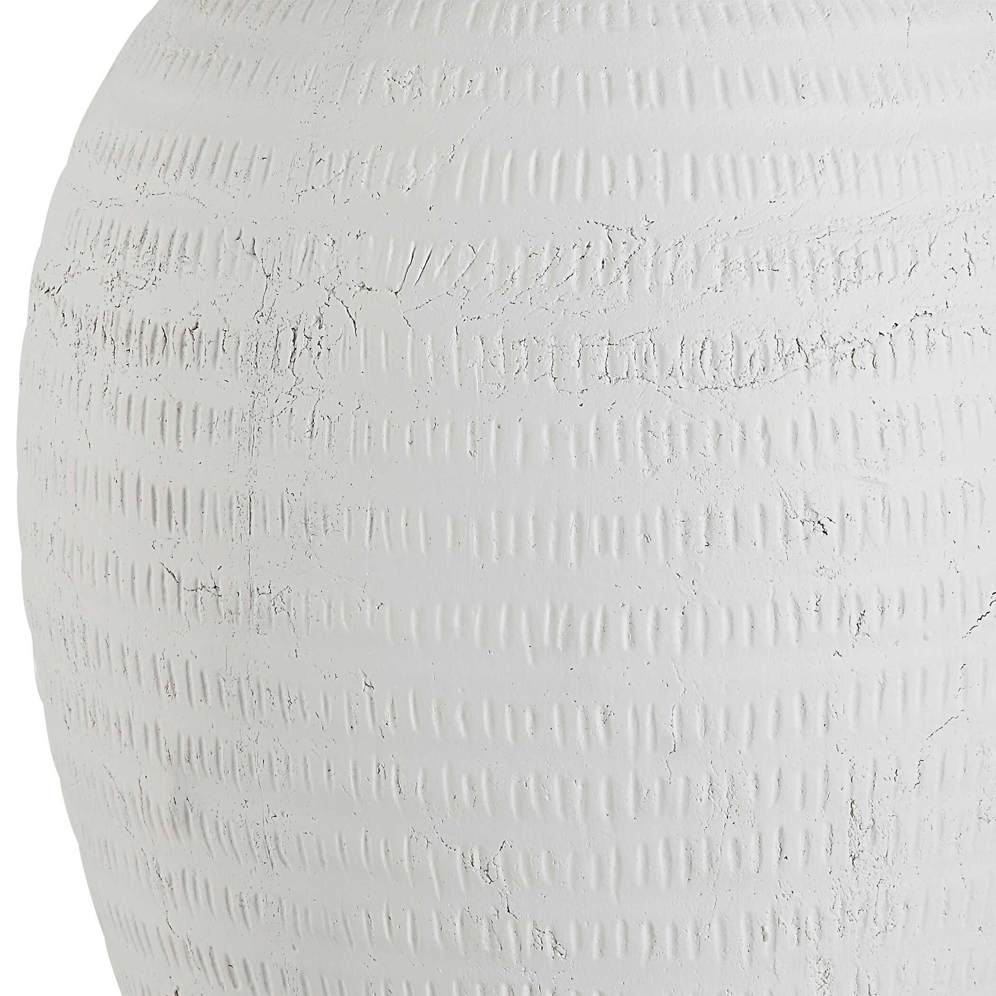 Reyna - Chalk Table Lamp - White